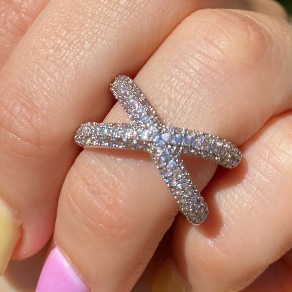 NEW 925 Sterling silver Diamond Ring - Picture 7 of 7